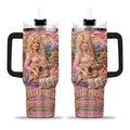 Dolly P 40oz Tumbler With Handle (No Charm)