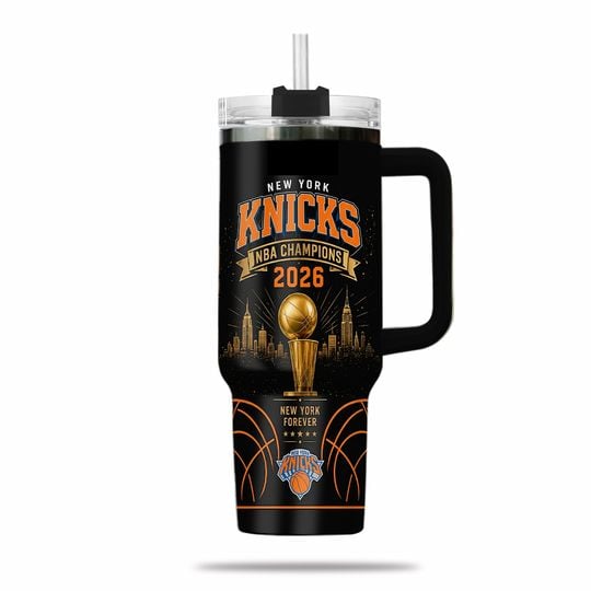 New York K nicks Champions 2026 40oz Tumbler