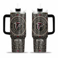 Atlanta Falcons Ornate AOP 40oz Tumbler