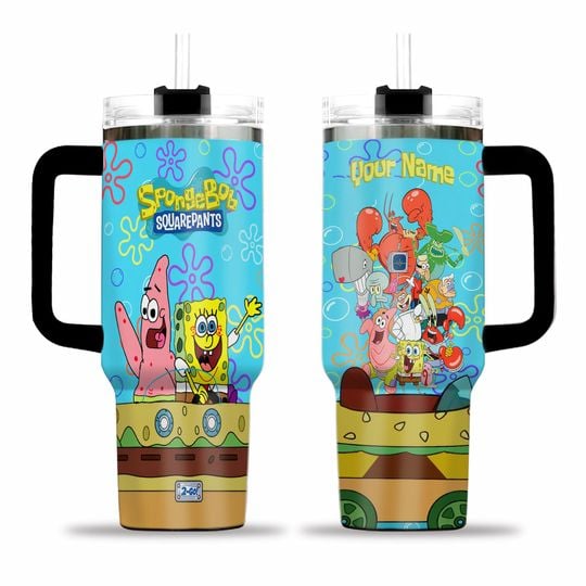 Customized SpongeBob SquarePants 40oz Tumbler