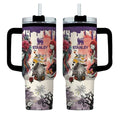 Nightmare Before Christmas Stanley 40oz Tumbler With Handle, Custom Print, Gift Box, Glitter