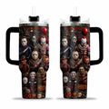 Spooky Colorful 40oz Tumbler With Handle - Personalized Gifts For Horror Lovers 02NATA280726