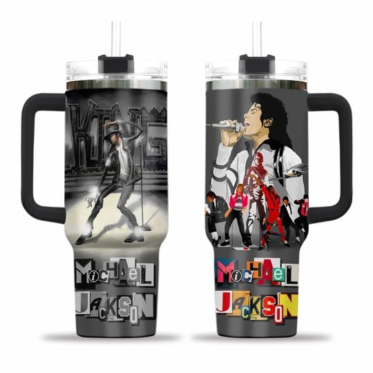 Michael Jackson King Of Pop 40oz Tumbler
