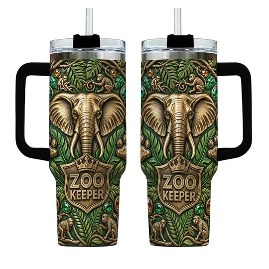 Zoo Keeper AOP Tumbler 40oz