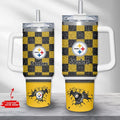 Pittsburgh Steeler Personalized Sport Fan Gift 40oz Tumbler