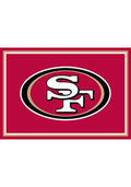 San Francisco 49ers 3x4 Area Rug Interior Rug - Red
