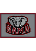 Alabama Crimson Tide 4x6 Spirit Interior Rug - Ash