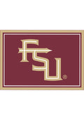 Florida State Seminoles 4x6 Spirit Interior Rug - Garnet