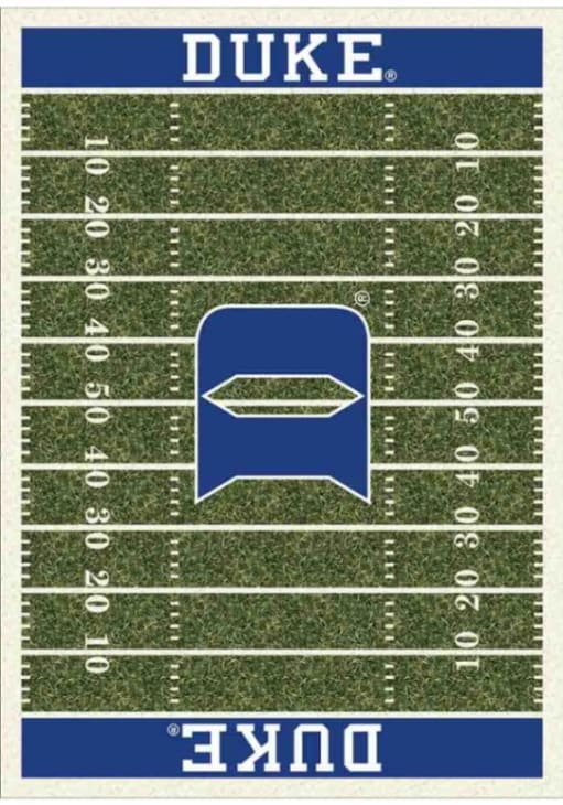 Duke Blue Devils 8x11 Homefield Interior Rug - Royal Blue