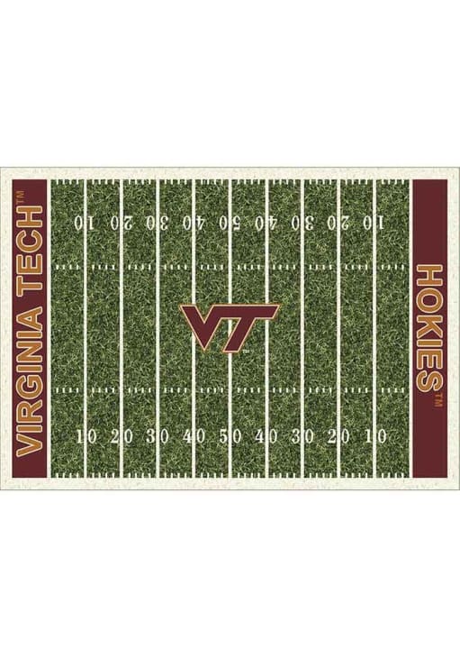 Virginia Tech Hokies 8x11 Homefield Interior Rug - Maroon
