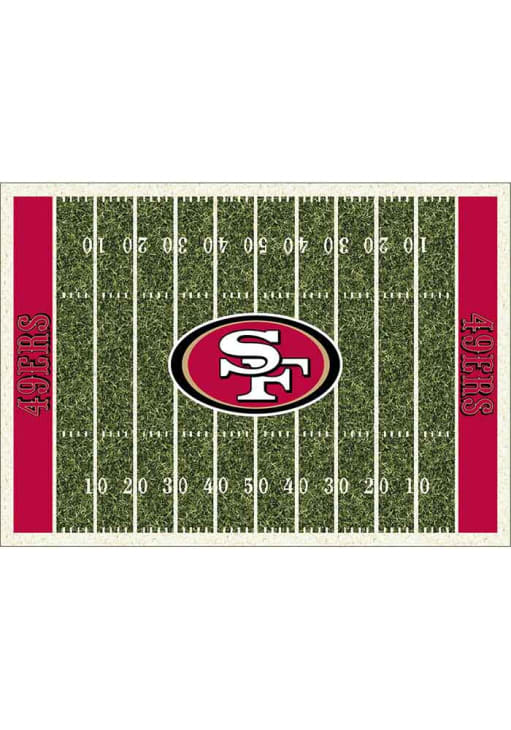 San Francisco 49ers 4x6 Homefield Interior Rug - Green