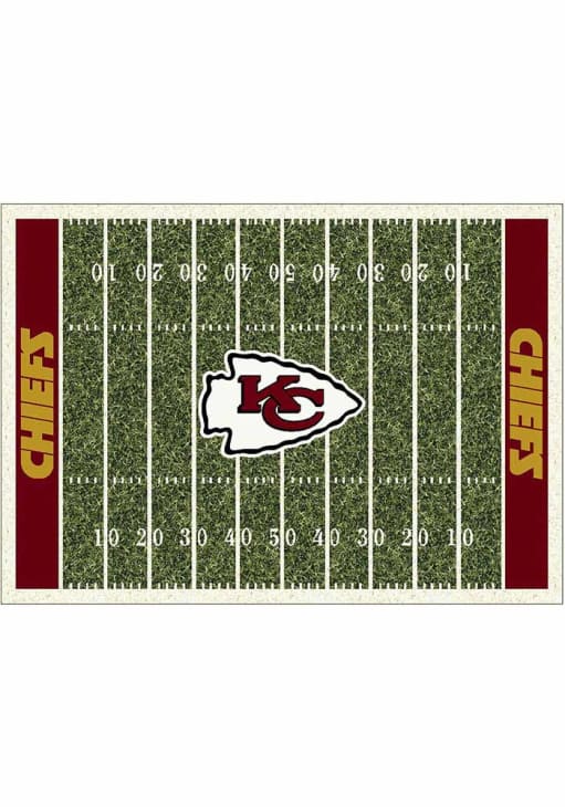 Kansas City Chiefs 4x6 Homefield Interior Rug - Green