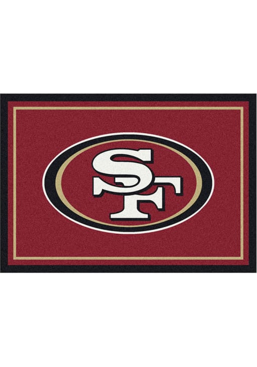 San Francisco 49ers 4x6 Spirit Interior Rug - Red