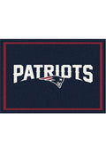 New England Patriots 4x6 Spirit Interior Rug - Blue