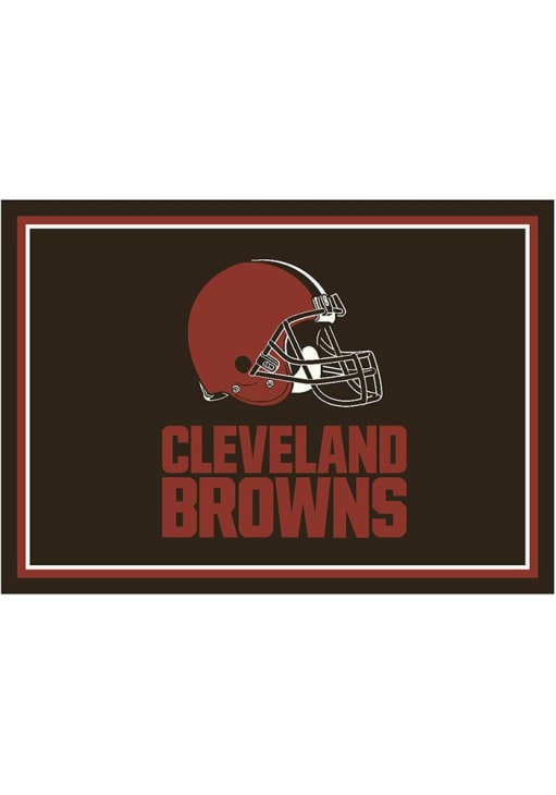 Cleveland Browns 4x6 Spirit Interior Rug - Brown