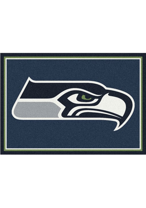 Seattle Seahawks 4x6 Spirit Interior Rug - Blue