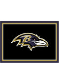Baltimore Ravens 4x6 Spirit Interior Rug - Purple
