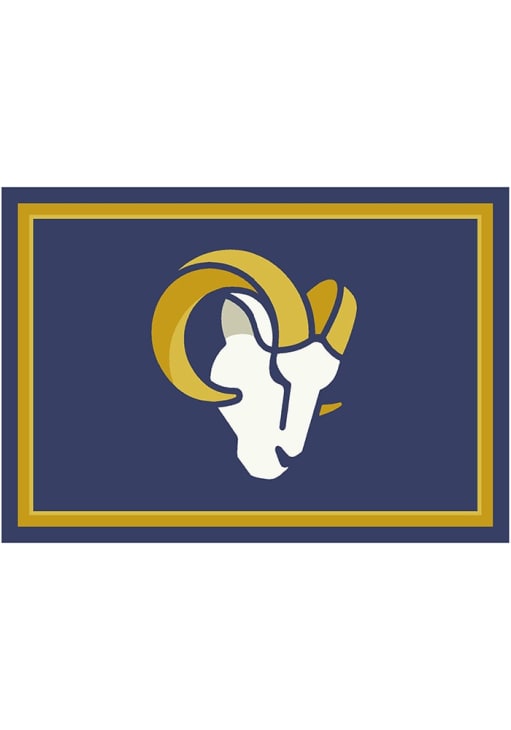 Los Angeles Rams 4x6 Spirit Interior Rug - Blue