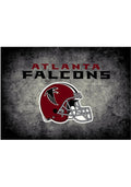 Atlanta Falcons 4x6 Distressed Interior Rug - Black