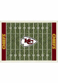 Kansas City Chiefs 6x8 Homefield Interior Rug - Green