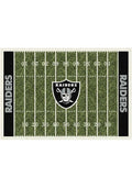 Las Vegas Raiders 6x8 Homefield Interior Rug - Green