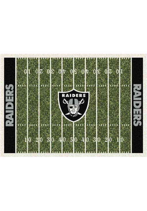 Las Vegas Raiders 6x8 Homefield Interior Rug - Green