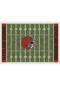 Cleveland Browns 6x8 Homefield Interior Rug - Green