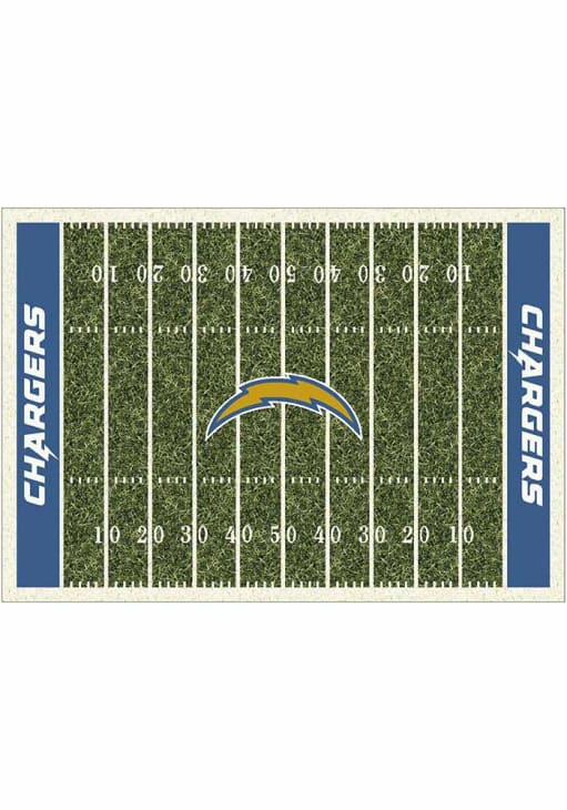Los Angeles Chargers 6x8 Homefield Interior Rug - Green