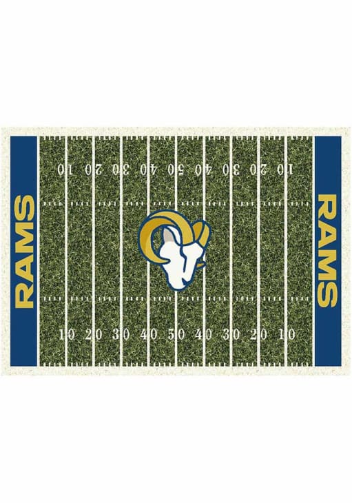 Los Angeles Rams 6x8 Homefield Interior Rug - Green