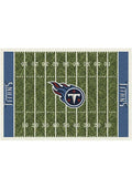 Tennessee Titans 6x8 Homefield Interior Rug - Green