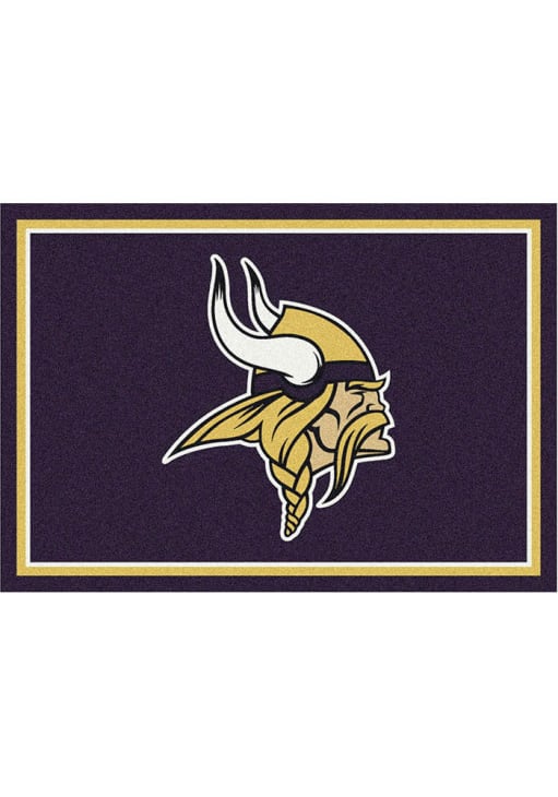 Minnesota Vikings 6x8 Spirit Interior Rug - Purple