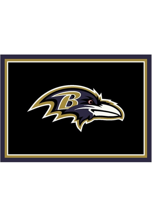 Baltimore Ravens 6x8 Spirit Interior Rug - Purple