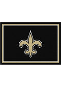 New Orleans Saints 6x8 Spirit Interior Rug - Black