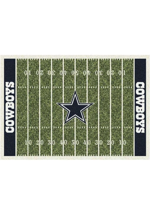 Dallas Cowboys 8x11 Homefield Interior Rug - Green
