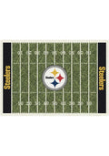 Pittsburgh Steelers 8x11 Homefield Interior Rug - Green