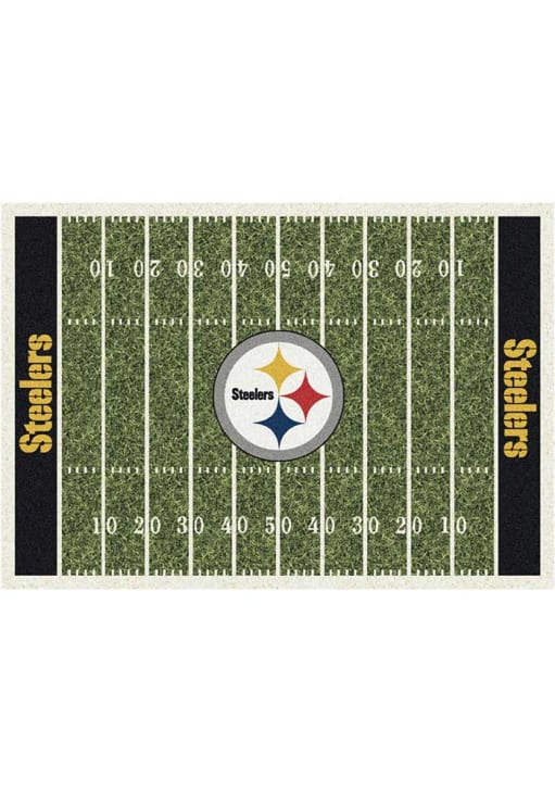 Pittsburgh Steelers 8x11 Homefield Interior Rug - Green