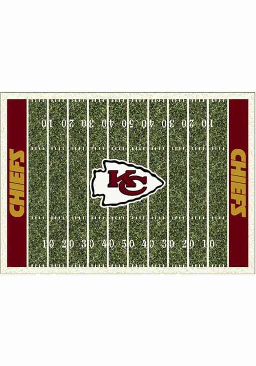 Kansas City Chiefs 8x11 Homefield Interior Rug - Green