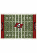 Tampa Bay Buccaneers 8x11 Homefield Interior Rug - Green