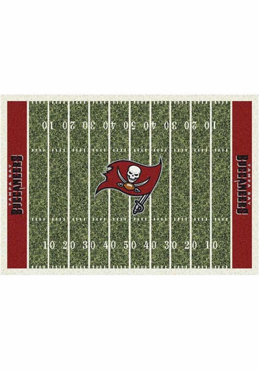 Tampa Bay Buccaneers 8x11 Homefield Interior Rug - Green