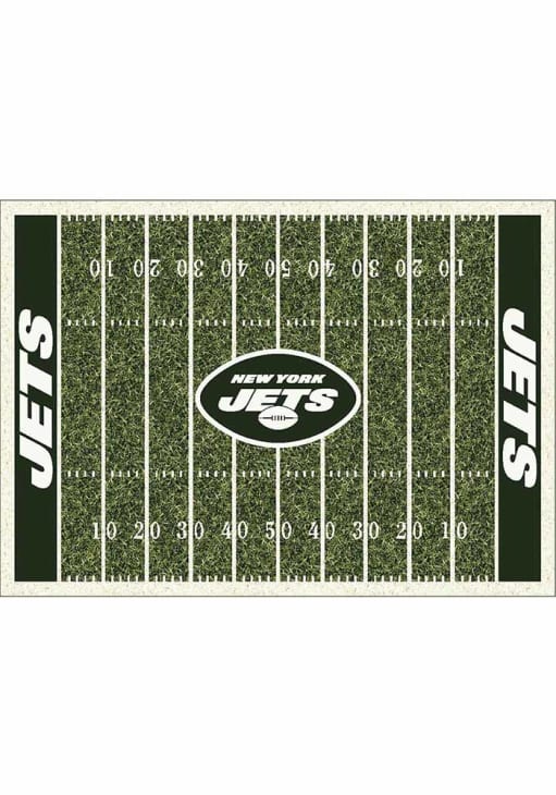 New York Jets 8x11 Homefield Interior Rug - Green