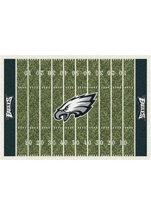 Philadelphia Eagles 8x11 Homefield Interior Rug - Green