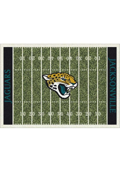 Jacksonville Jaguars 8x11 Homefield Interior Rug - Green