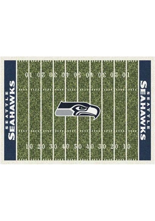 Seattle Seahawks 8x11 Homefield Interior Rug - Green