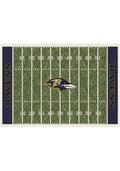 Baltimore Ravens 8x11 Homefield Interior Rug - Green