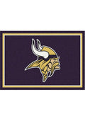 Minnesota Vikings 8x11 Spirit Interior Rug - Purple