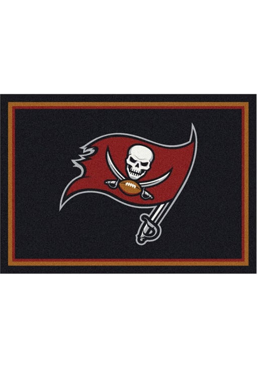Tampa Bay Buccaneers 8x11 Spirit Interior Rug - Red