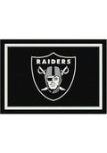 Las Vegas Raiders 8x11 Spirit Interior Rug - Black