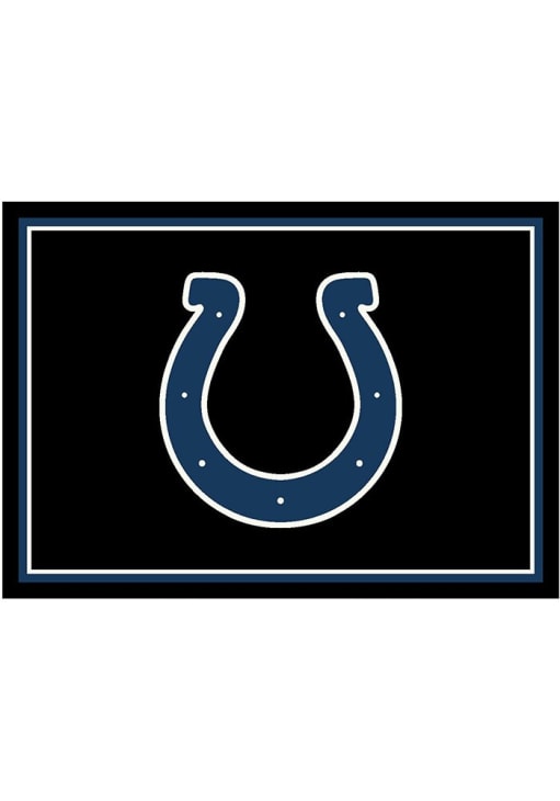 Indianapolis Colts 8x11 Spirit Interior Rug - Blue