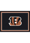 Cincinnati Bengals 8x11 Spirit Interior Rug - Orange