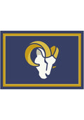 Los Angeles Rams 8x11 Spirit Interior Rug - Blue